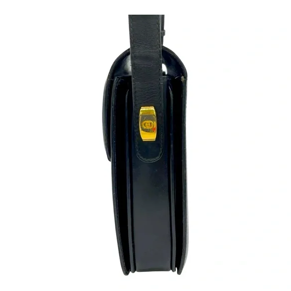 Gucci Interlo GD Leather Shoulder Bag in mint mint condition - Picture 6 of 16